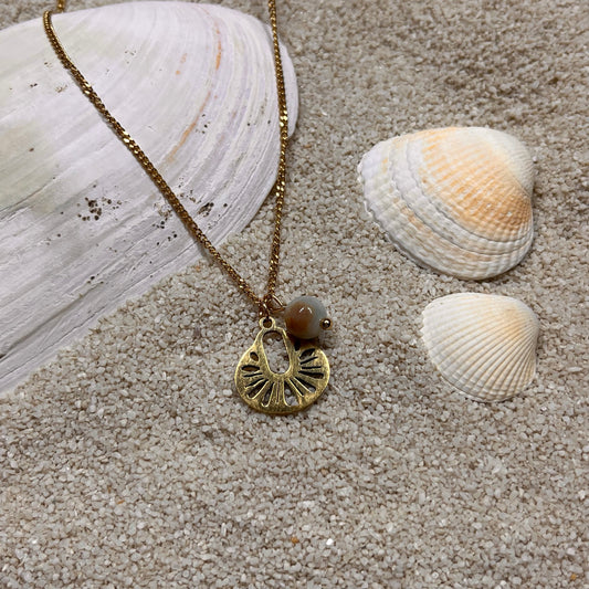 Collier Hestia serpentine