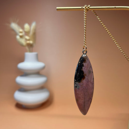 Pendule Rhodonite