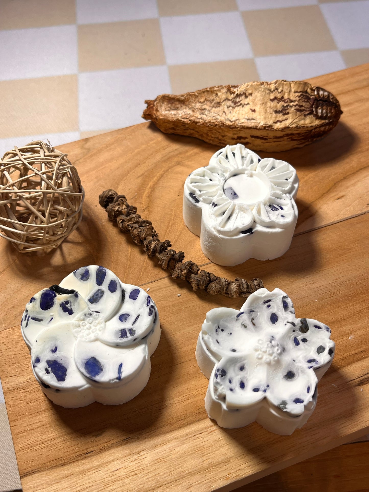 Fondant lapis lazuli