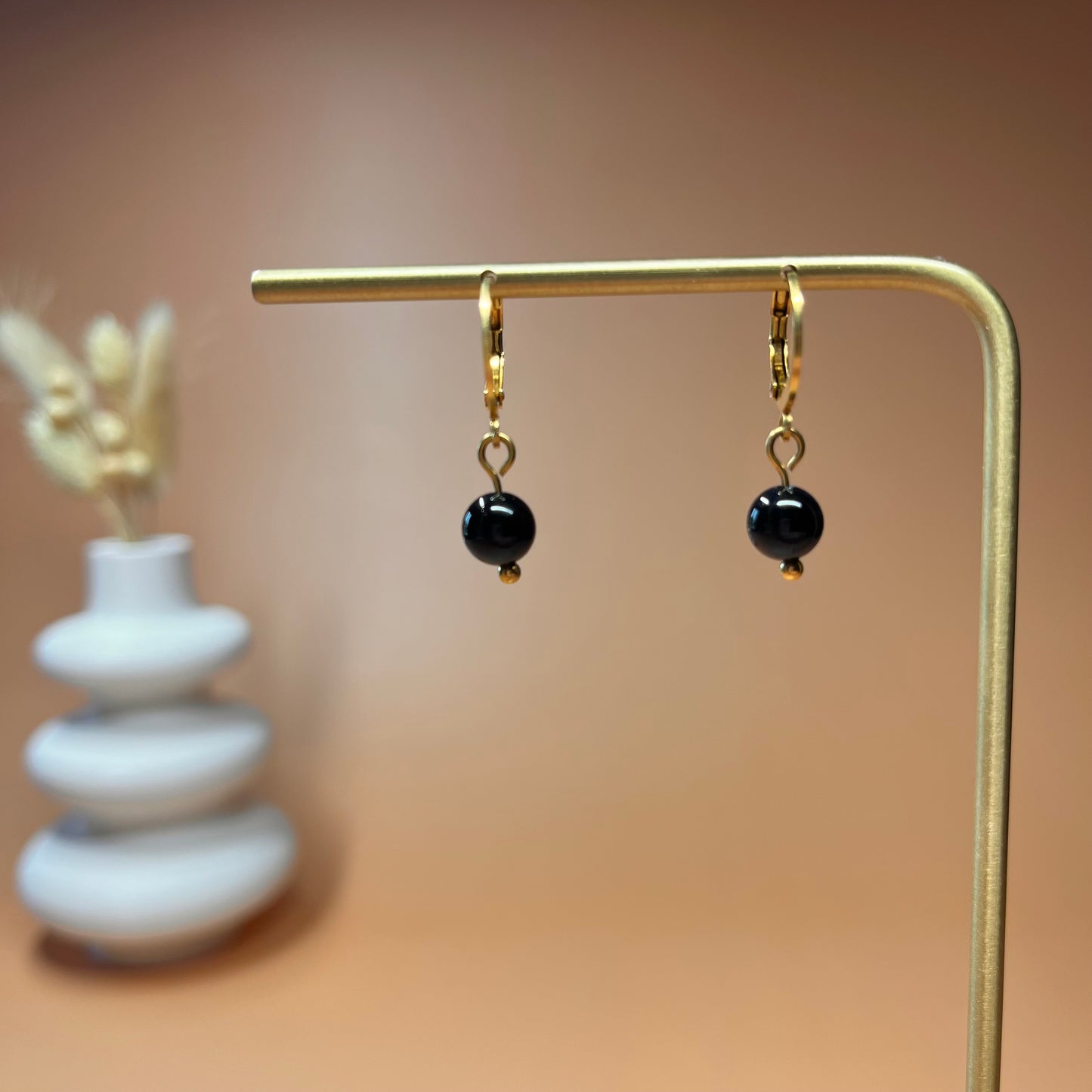 Boucles d’oreilles Gaïa tourmaline