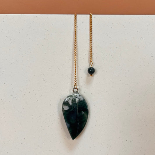 Pendule Agate mousse