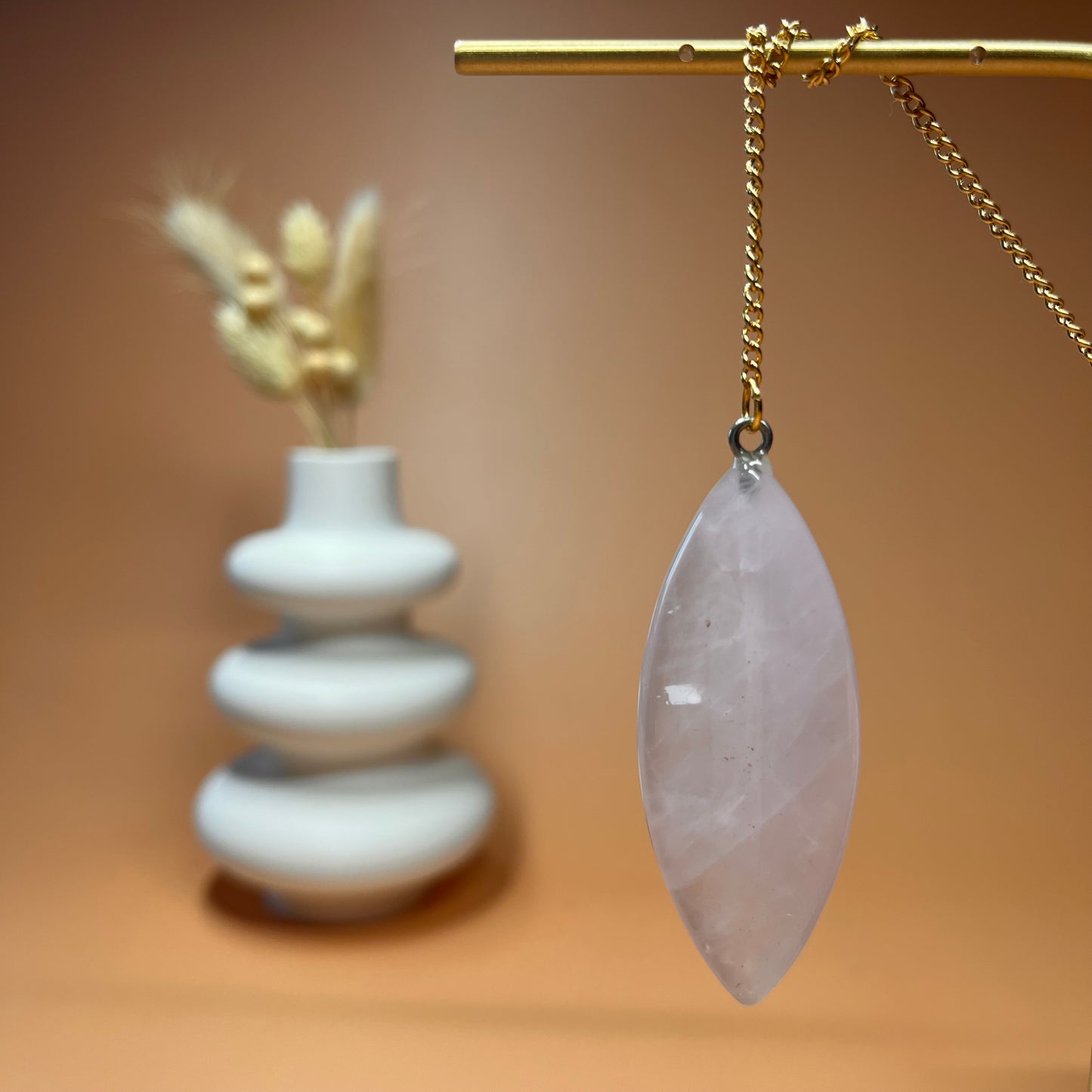 Pendule quartz rose