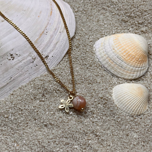 Collier Hestia pierre de lune