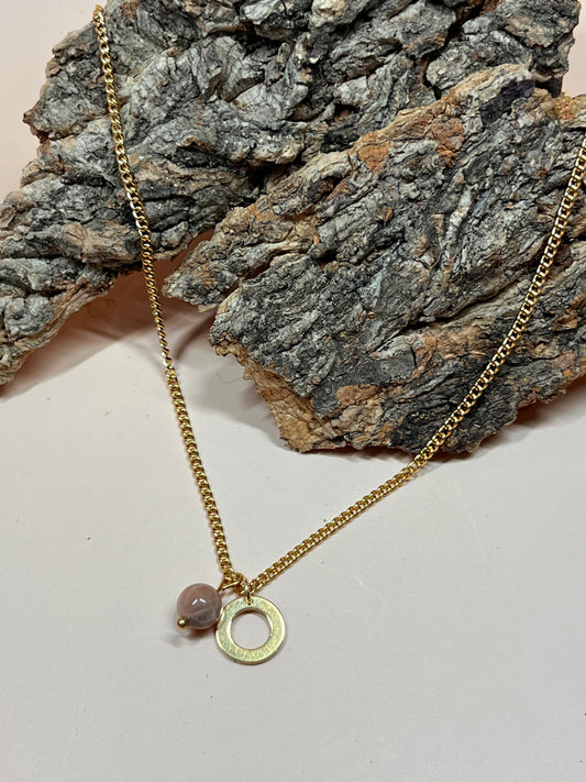 Collier Héméra Pierre de lune