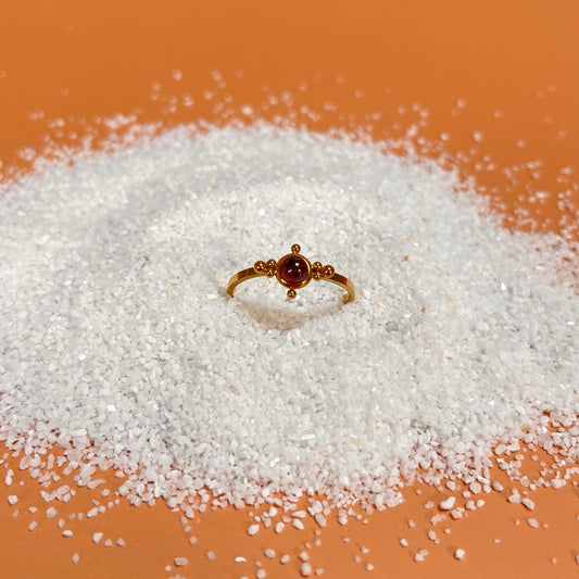 Bague Hécate grenat