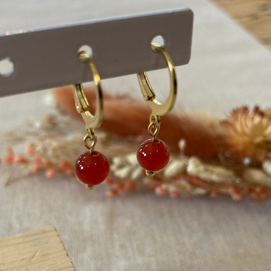 Boucles d’oreilles dormeuse